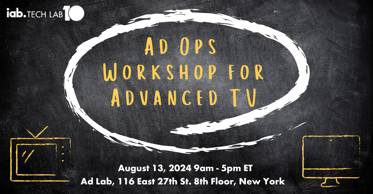 Ad Ops Workshop for Advanced TV