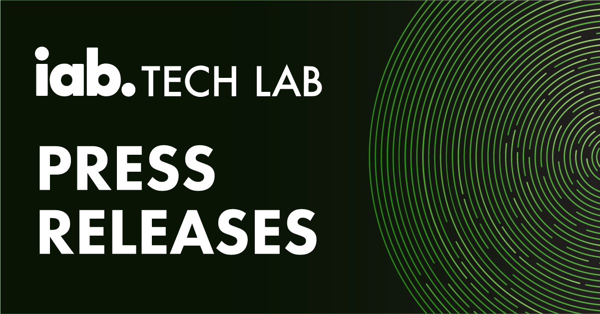 IAB Tech Lab Press Releases