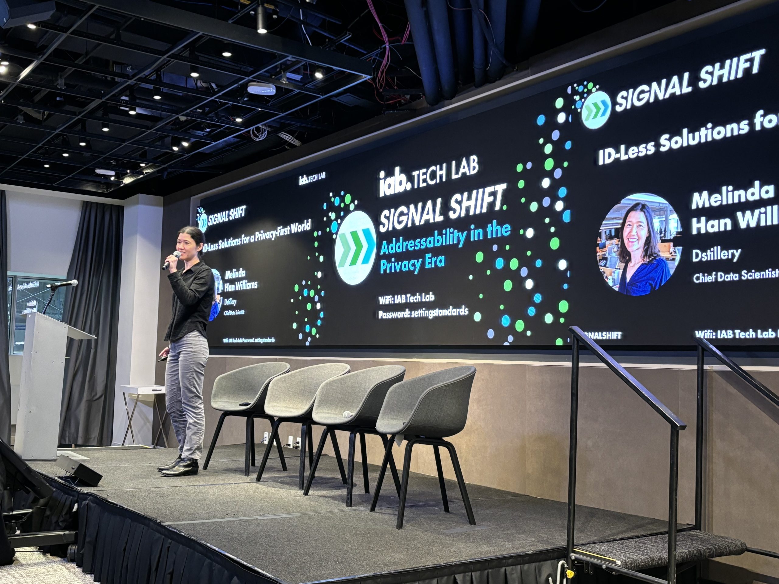 Melinda Han Williams from Dstillery presents ID-Less Solutions in the Privacy First world